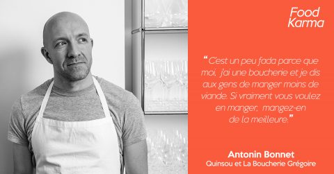 Manger seulement de la viande de qualité