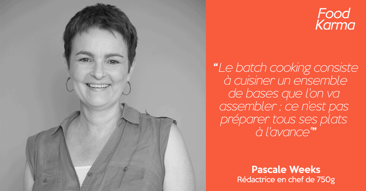Manger bon tous les jours grâce au batch cooking